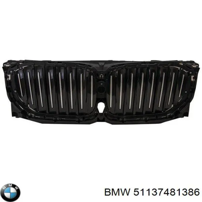 Решітка радіатора 51137481386 BMW