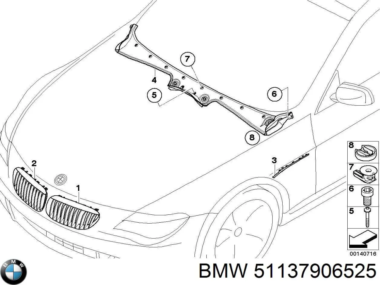 51137906525 BMW 