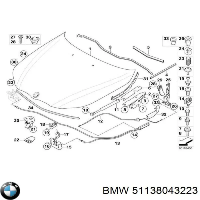  51138043223 BMW