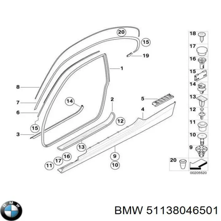 51138046501 BMW 