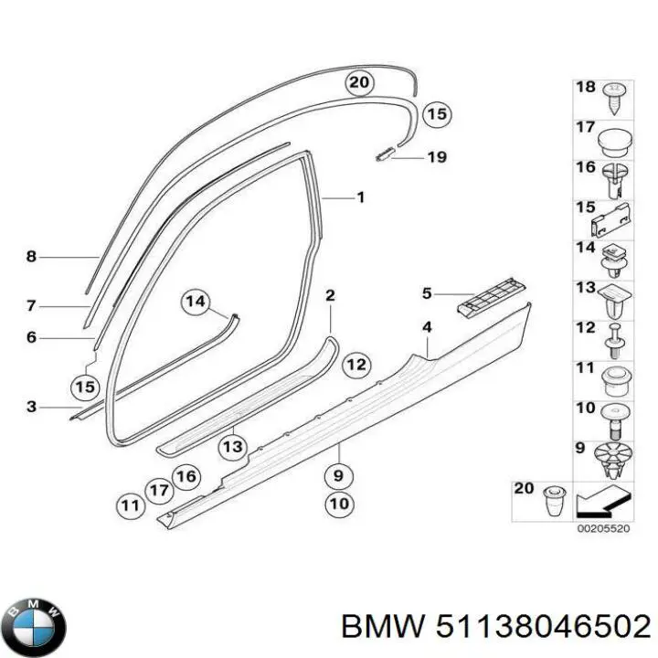 51138046502 BMW 