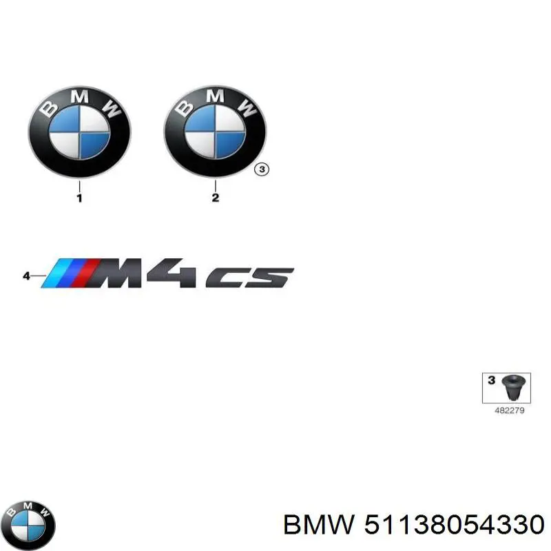 51138054330 BMW 