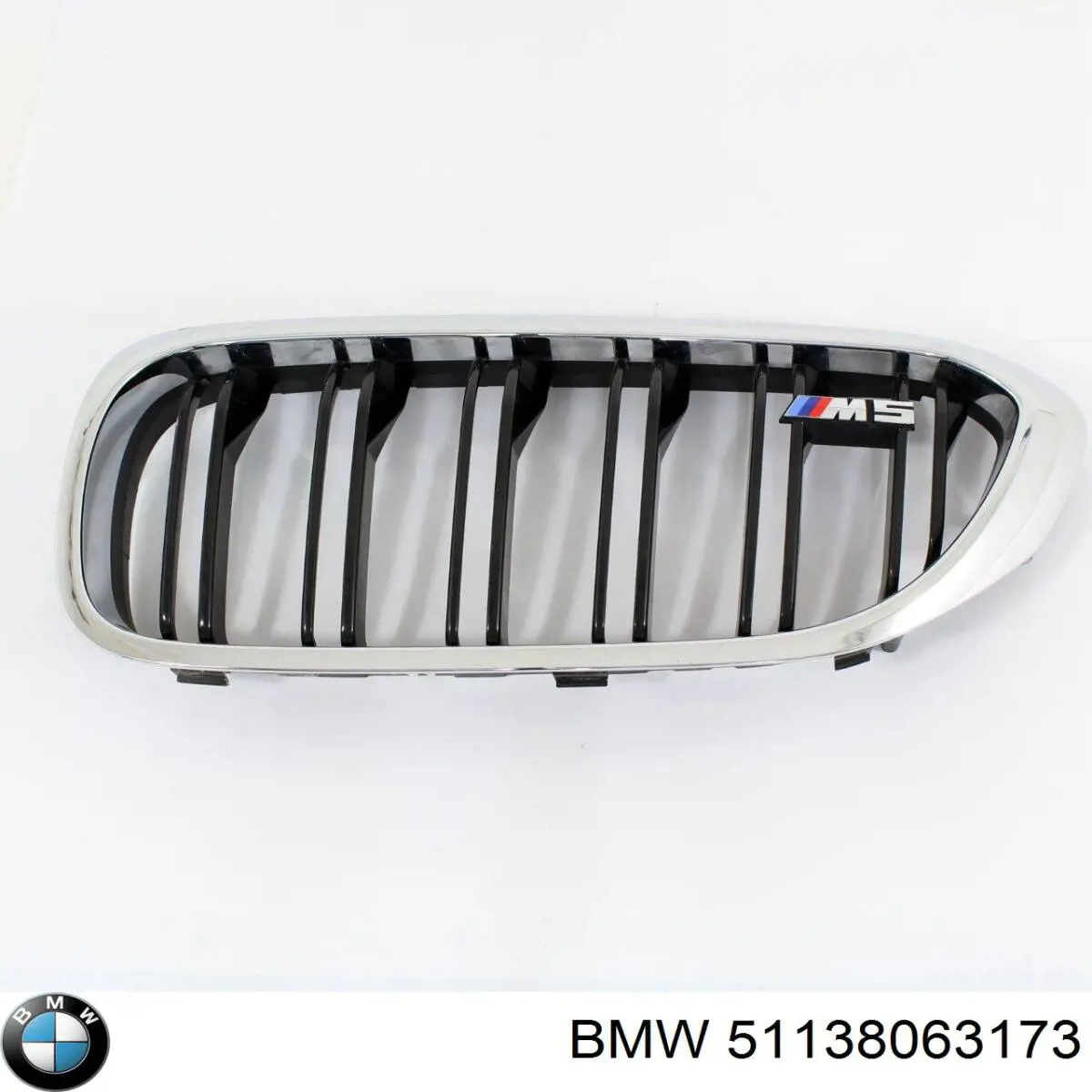 Решітка радіатора ліва BMW 51138063173 ціна, від 147.35 USD