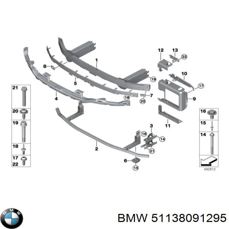  BMW 51138091295 ціна, від 88.69 USD