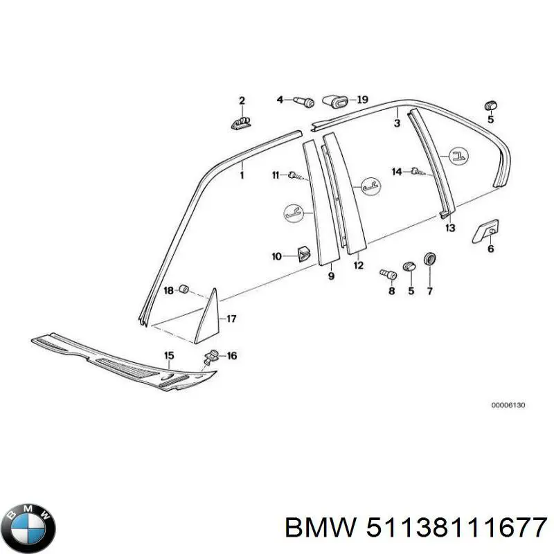 Купити 51138111677 BMW 
