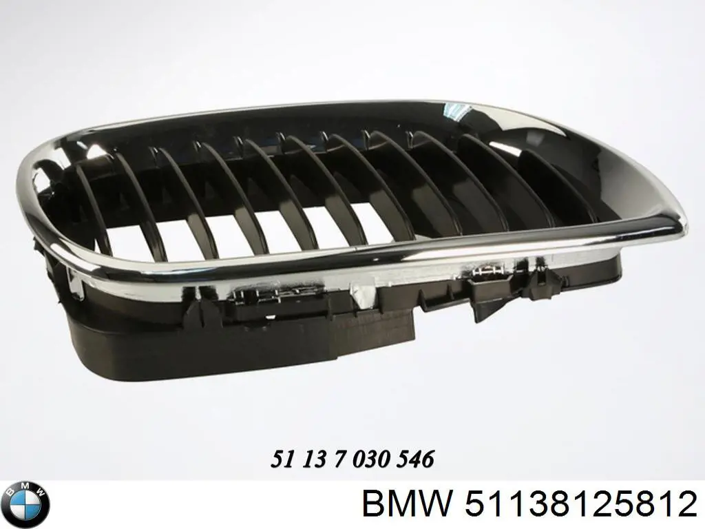 Купити 51138125812 BMW Решітка радіатора права