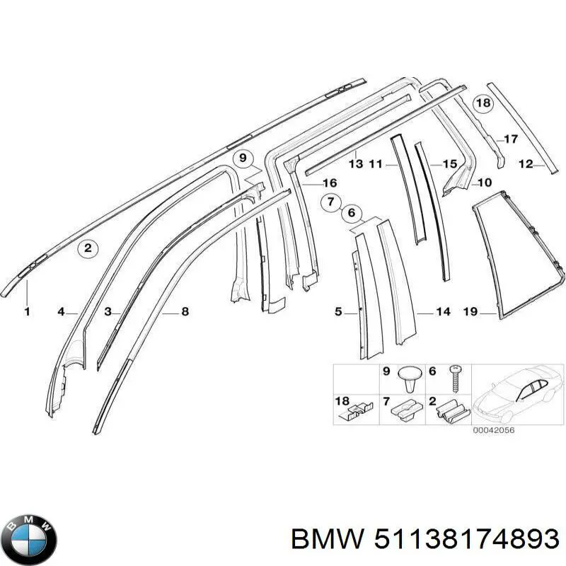 Купити 51138174893 BMW 