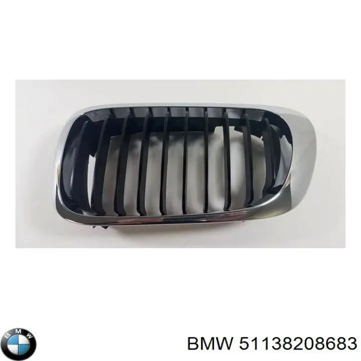 Решітка радіатора ліва BM07010GBL Signeda