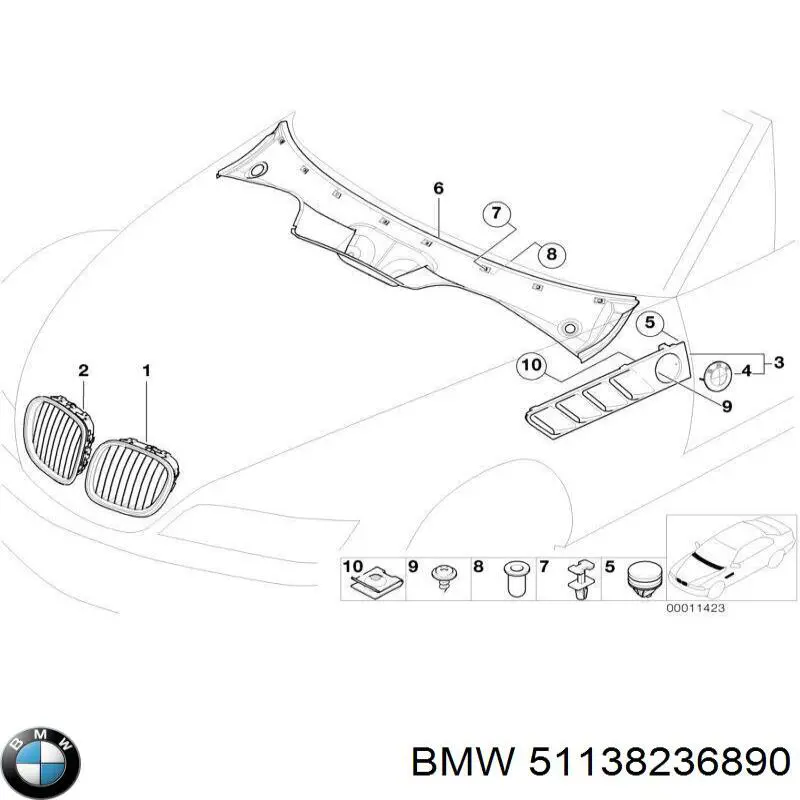51138236890 BMW 