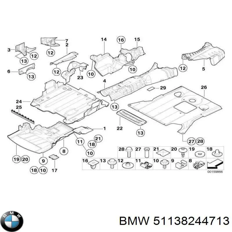  BMW 51138244713 ціна, від 15.83 USD