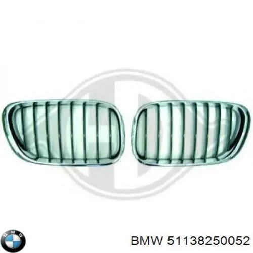 Купити 51138250052 BMW Решітка радіатора права