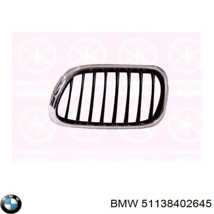 Купити 51138402645 BMW Решітка радіатора ліва