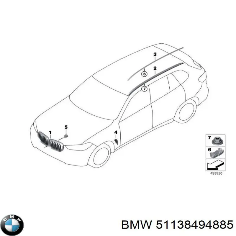  51138494885 BMW