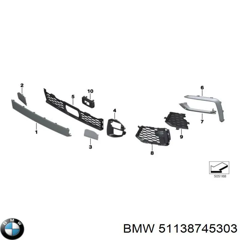 Облицювання радіатора Autotechteile 7085191 ціна, від 76.22 USD