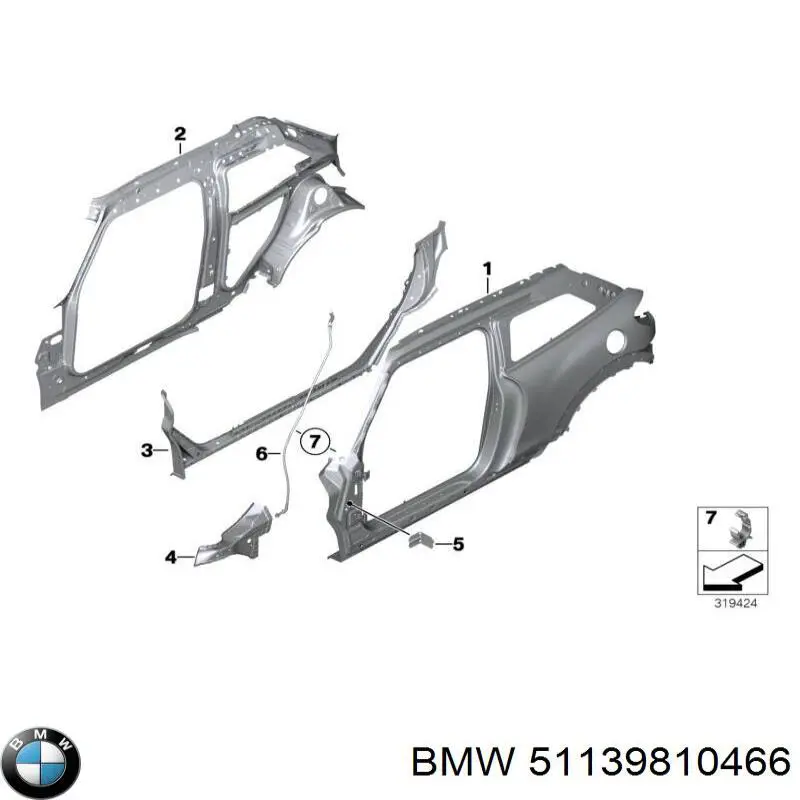  BMW 51139810466 ціна, від 81.58 USD