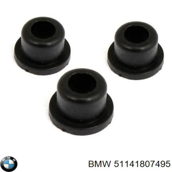 Пістон (кліп) кріплення решітки радіатора до панелі на BMW X6 (E72)