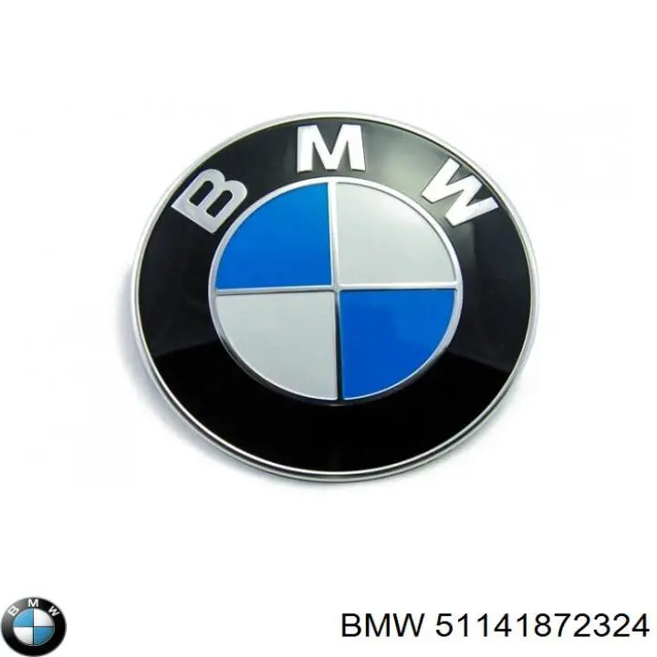 Емблема капота 51141872324 BMW