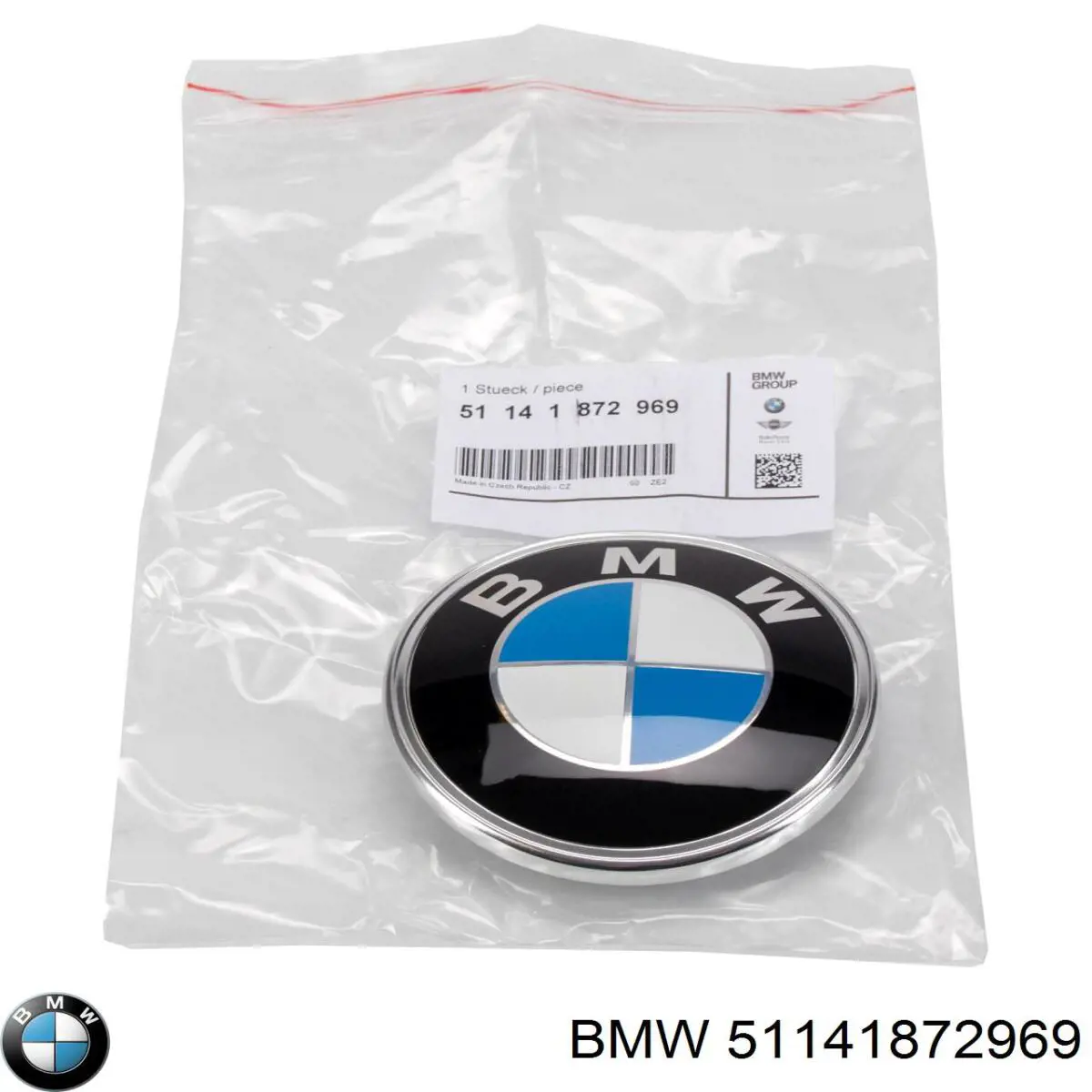 Купити 51141872969 BMW Емблема кришки багажника, фірменнийзначок