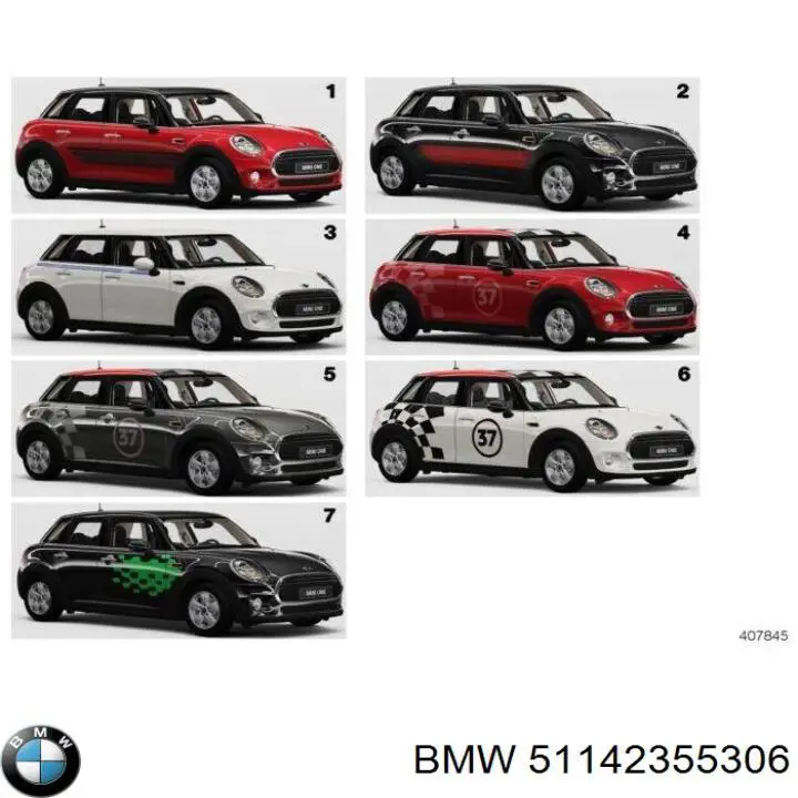  BMW 51142355306 ціна, від 88.53 USD