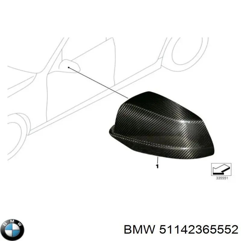  BMW 51142365552 ціна, від 171.54 USD