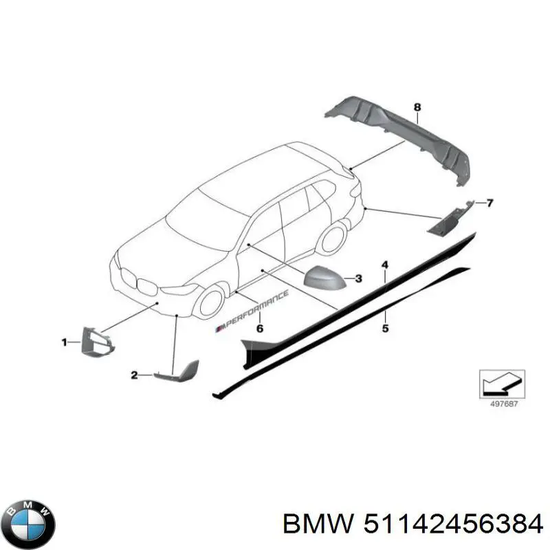  51142456384 BMW