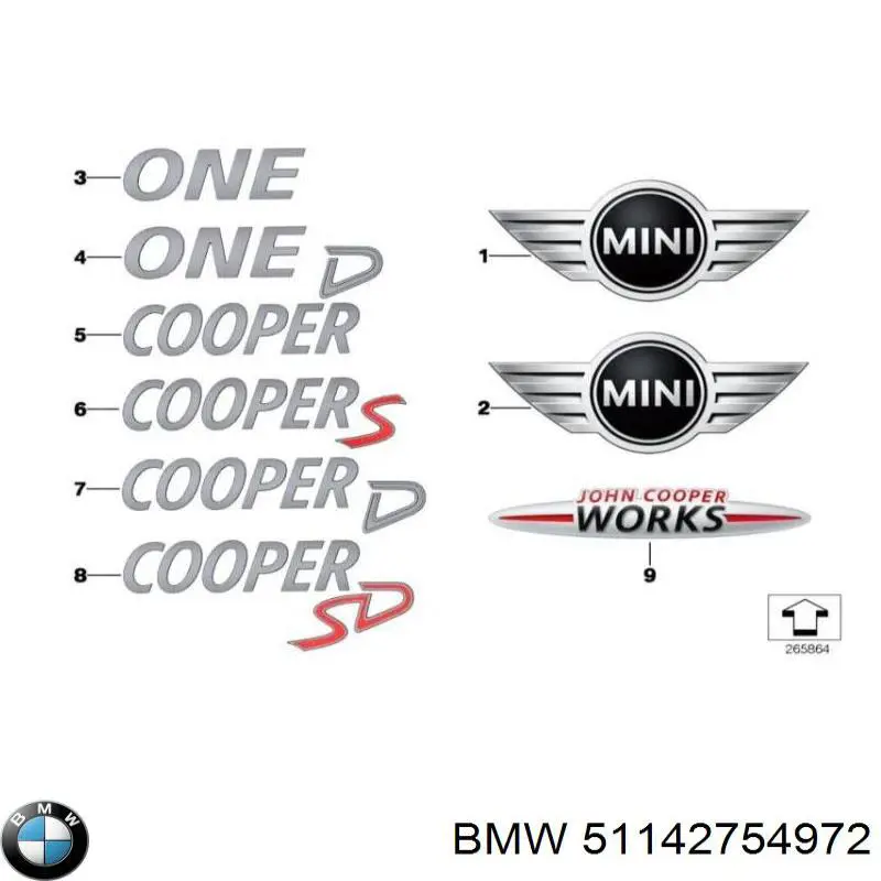 51142754972 BMW 
