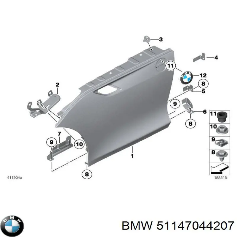  51147044207 BMW