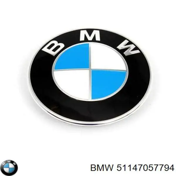 Емблема кришки багажника, фірмовий значок на BMW 5 (F10)