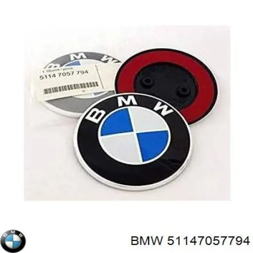 7057794 BMW Емблема кришки багажника, фірмовий значок