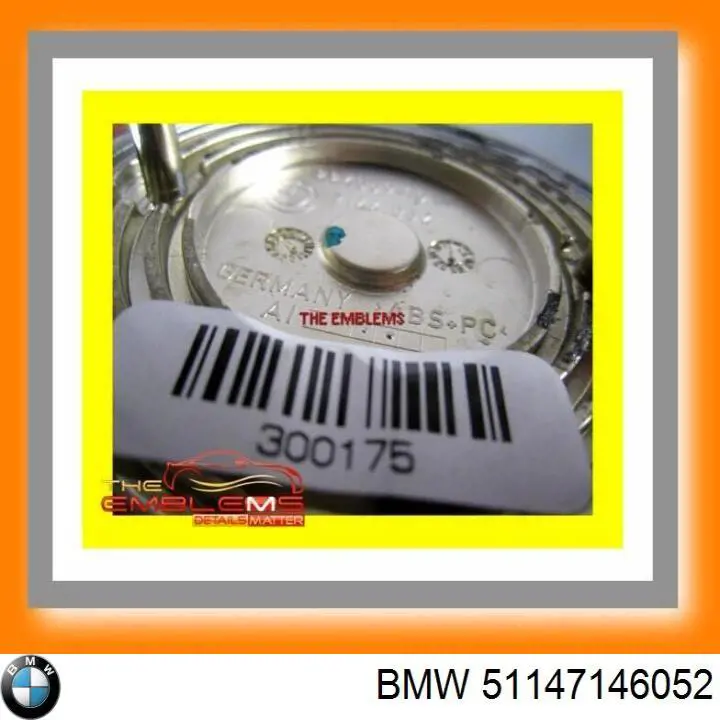 Емблема капота 51147146052 BMW