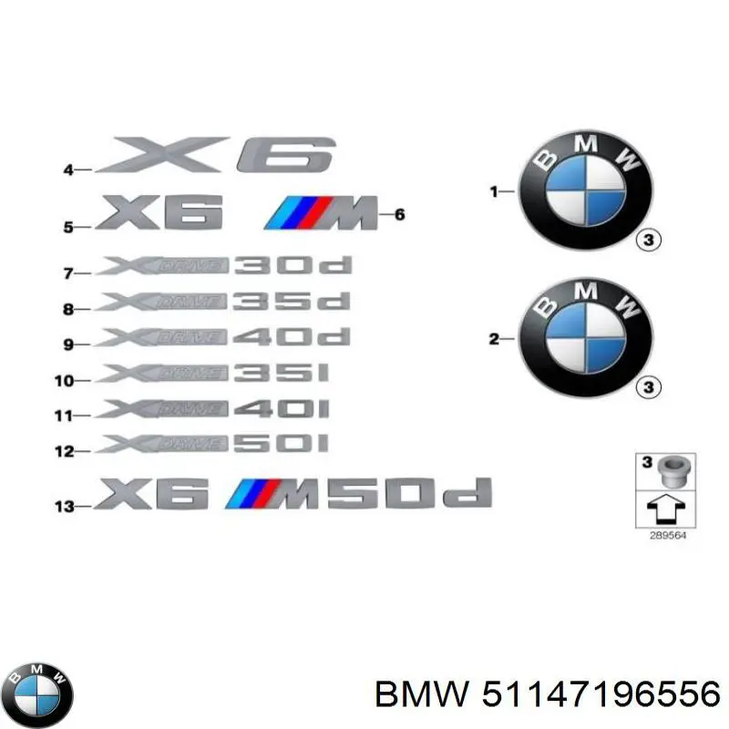 51147196556 BMW 