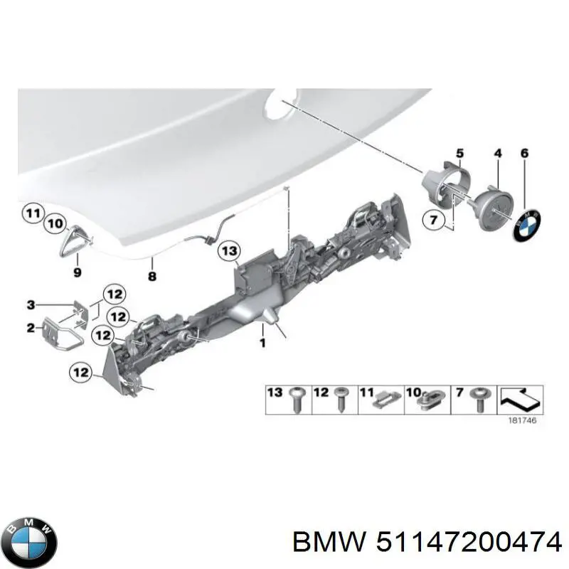 Купити 51147200474 BMW 