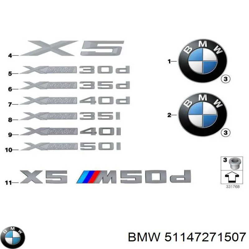 51147271507 BMW 