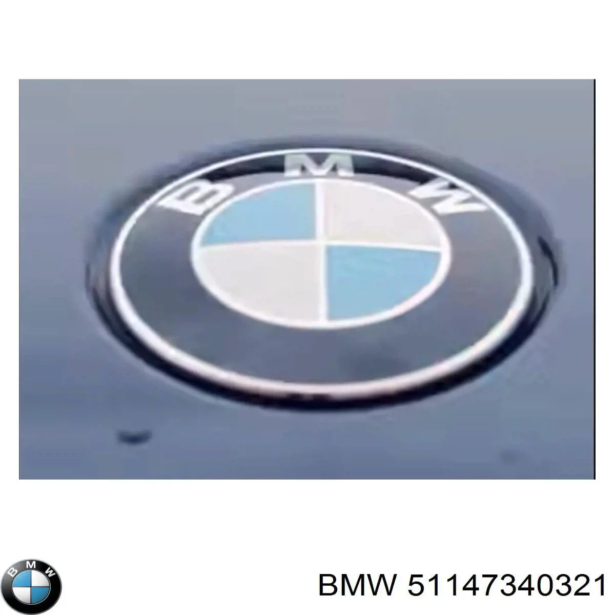 51147340321 BMW Емблема кришки багажника, фірмовий значок