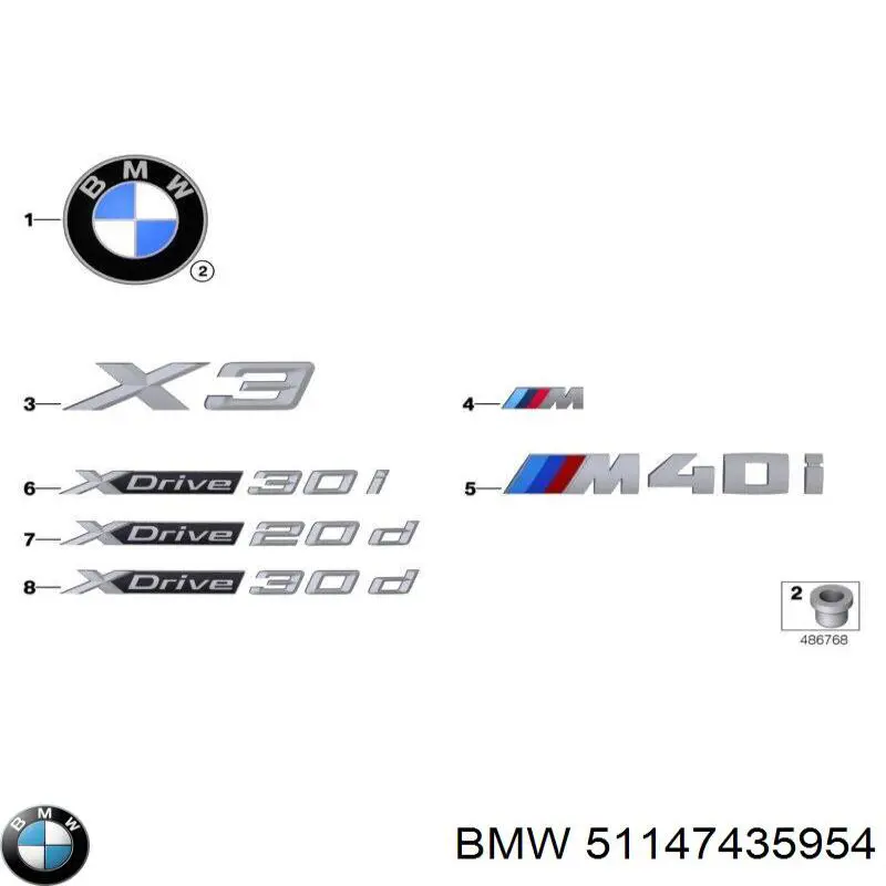 51147435954 BMW 