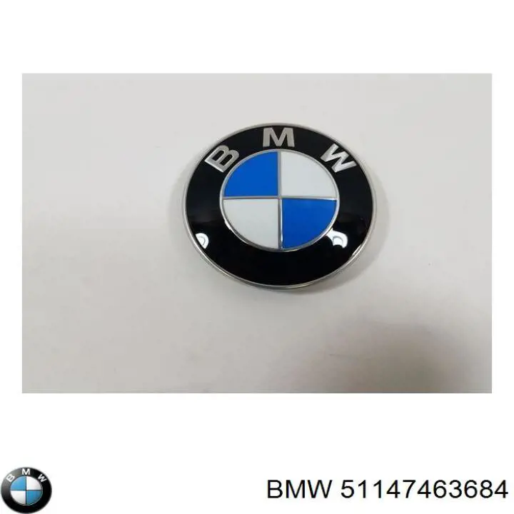 Емблема капота на BMW 5 (G30, F90)