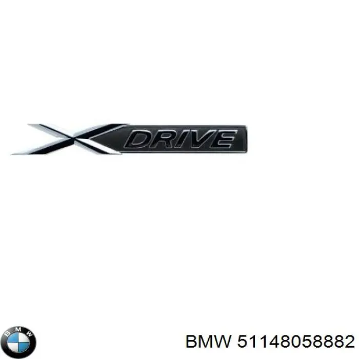 Емблема капота 51148058882 BMW