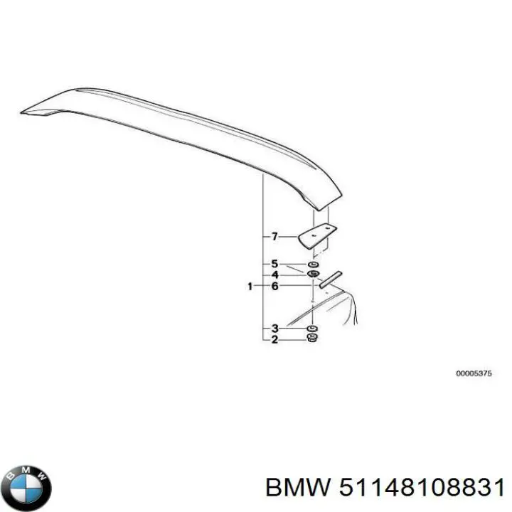  BMW 51148108831 ціна, від 43.00 USD