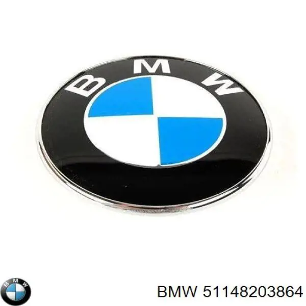 Емблема кришки багажника, фірменнийзначок на BMW 3 (E46)