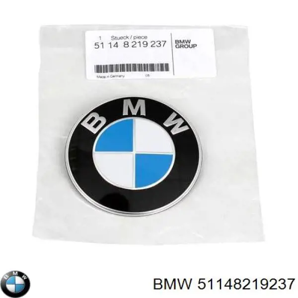 Емблема кришки багажника 51148219237 BMW