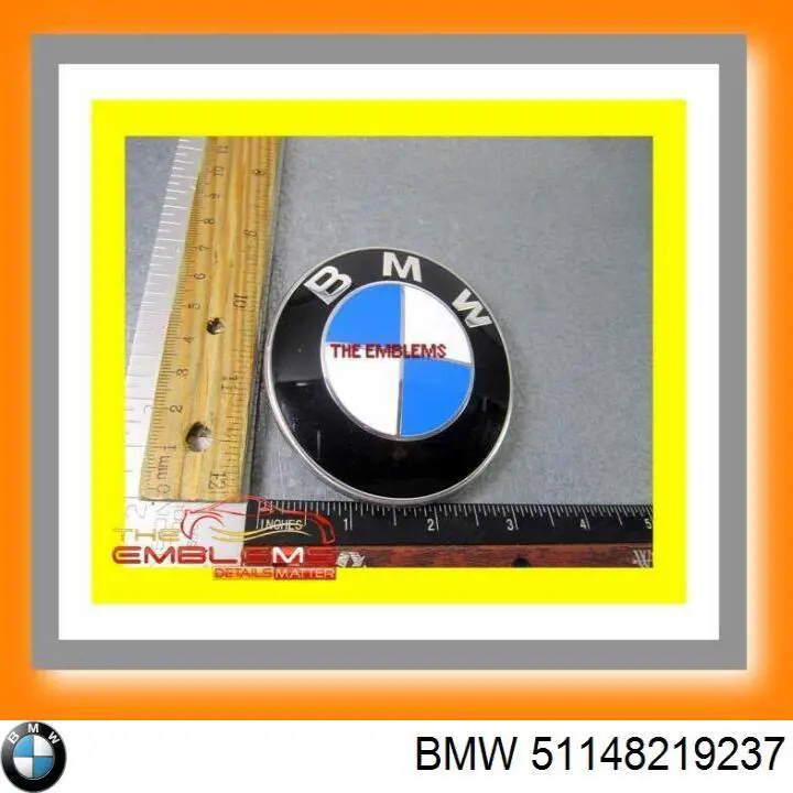 51148219237 BMW Емблема кришки багажника, фірмовий значок