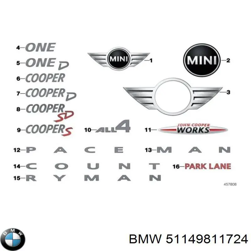  51149811724 BMW