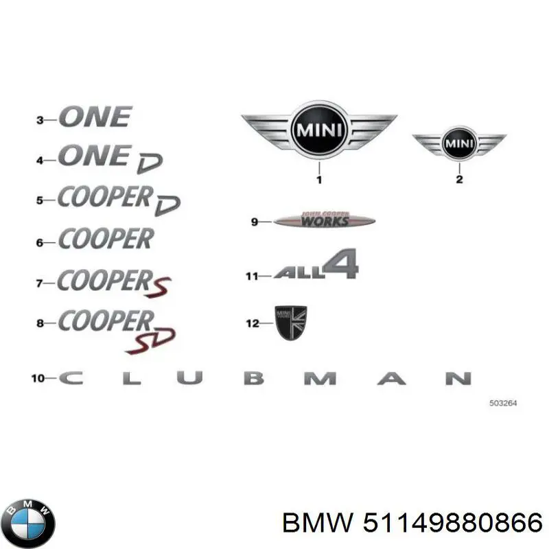 51149880866 BMW 