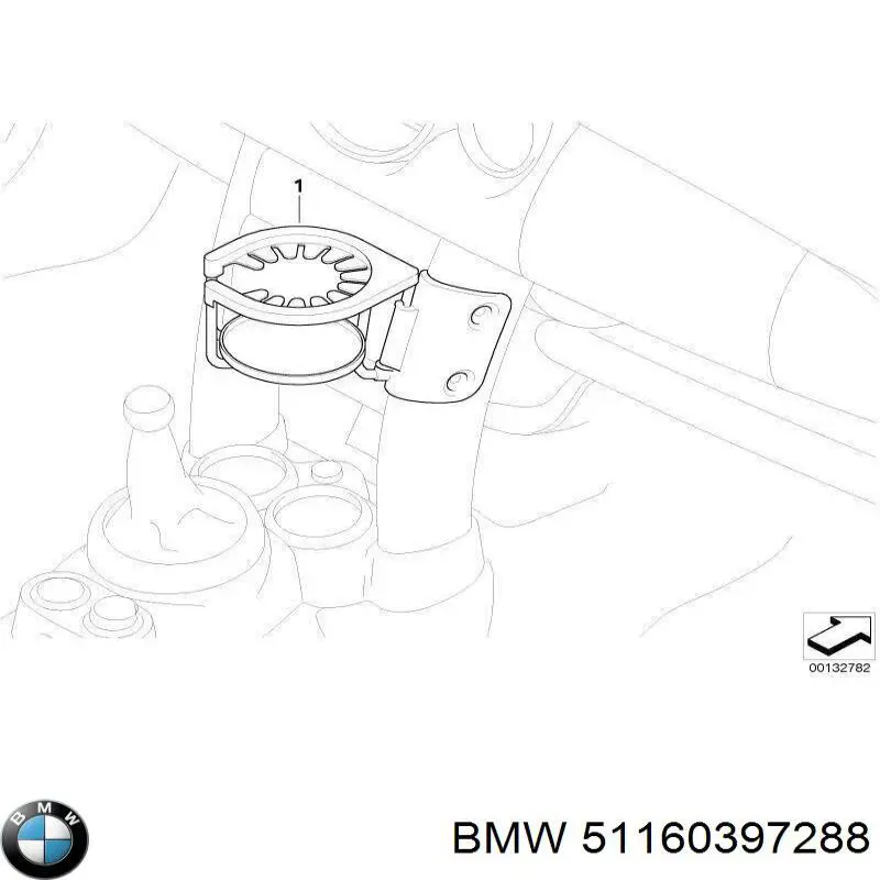  BMW 51160397288 ціна, від 72.90 USD