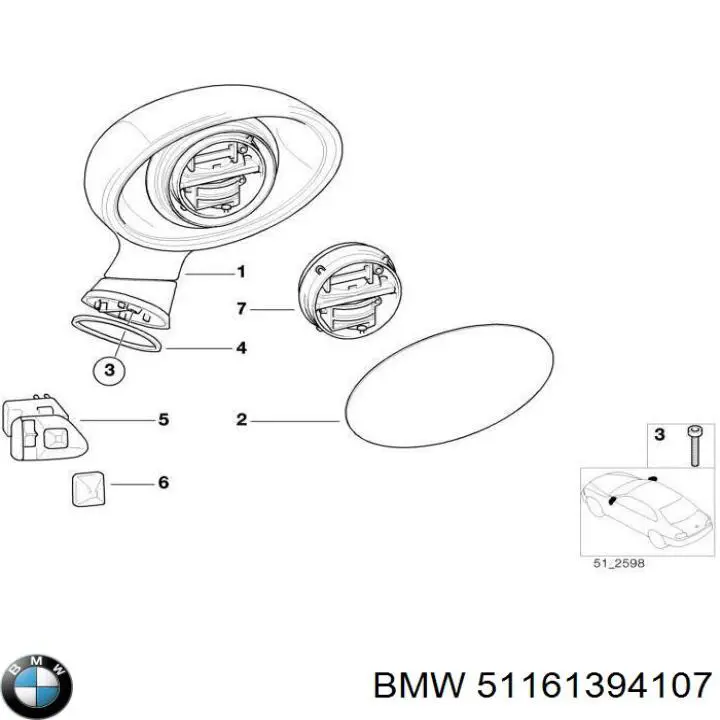 51161394107 BMW 