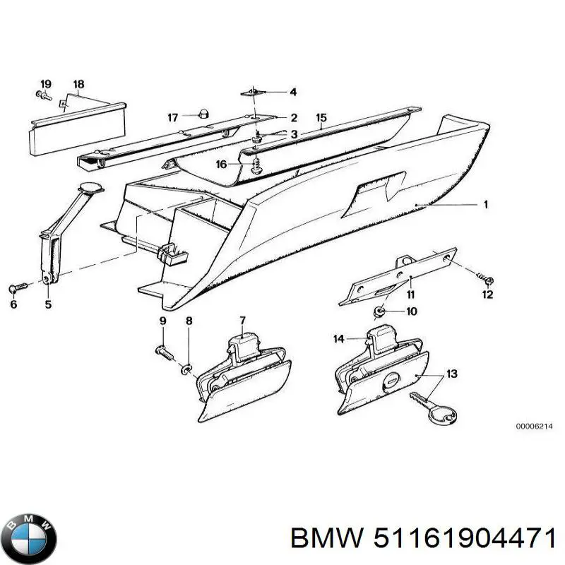  BMW 51161904471 ціна, від 5.56 USD