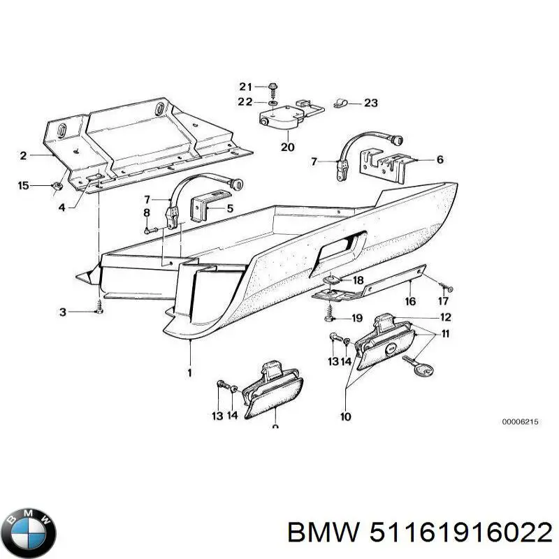 Купити 51161916022 BMW 