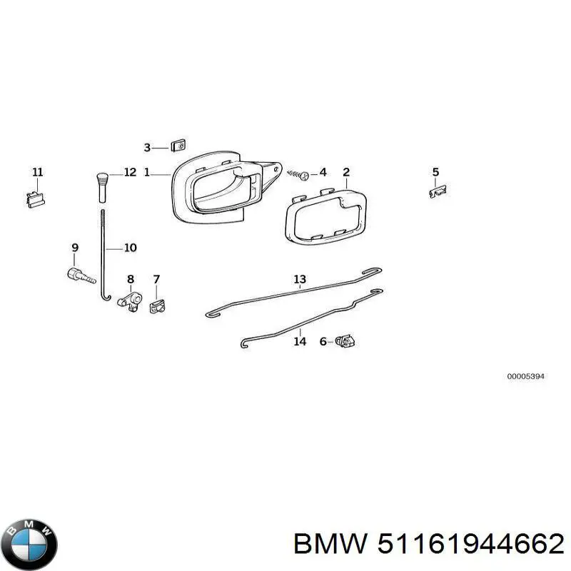 51161944662 BMW 