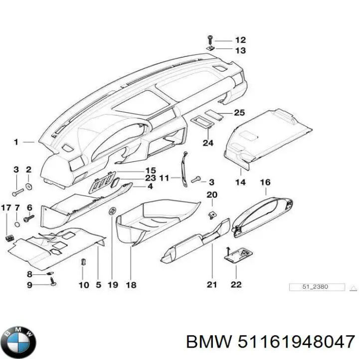 51161948047 BMW 