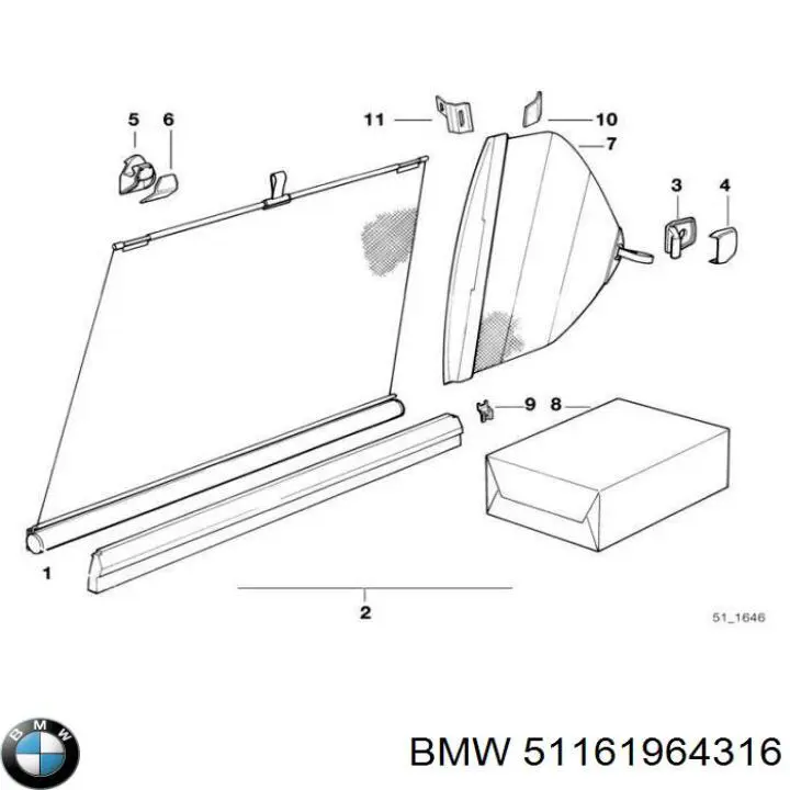 51161964316 BMW 